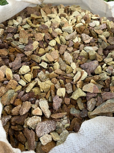 Златолит персиковый декоративная каменная крошка купить в Кирове