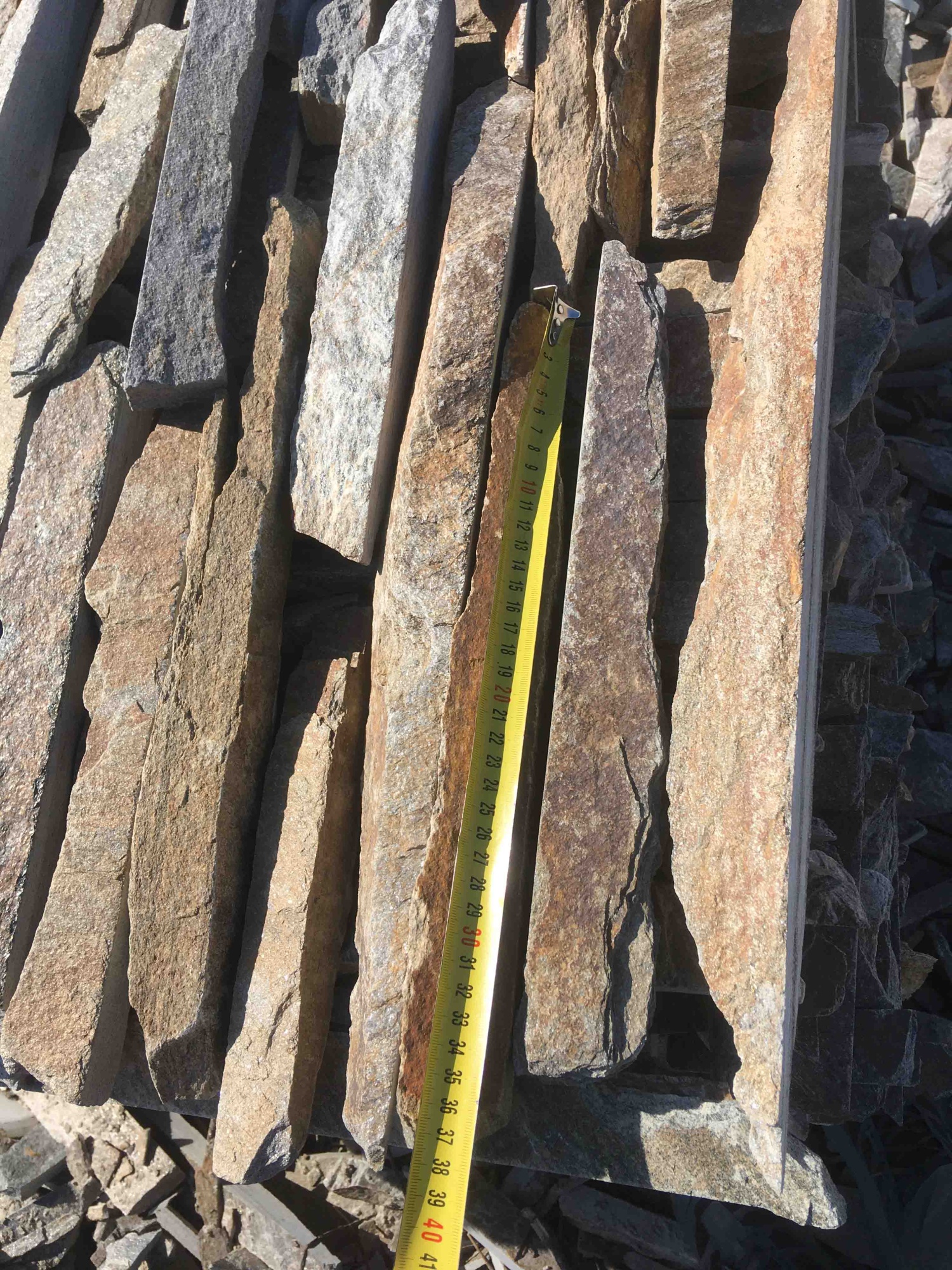 Горбушка златолит мультиколор для облицовки купить в Кирове