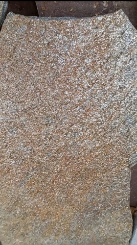 Плитняк златолит серебристый для цоколя, отмостки купить в Кирове