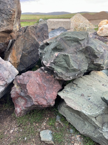 Камни для ландшафтного дизайна зелёные 10-60 килограмм купить в Кирове