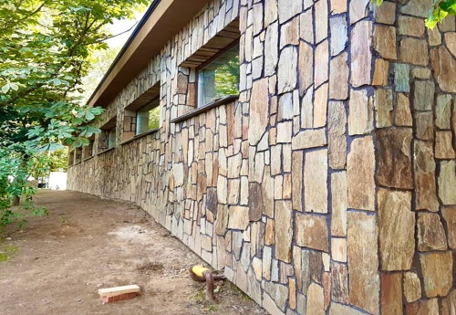 Плитняк кора дерева для цоколя, отмостки купить в Кирове