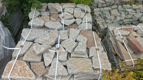 Гранитный плитняк галтованный для парковки купить в Кирове