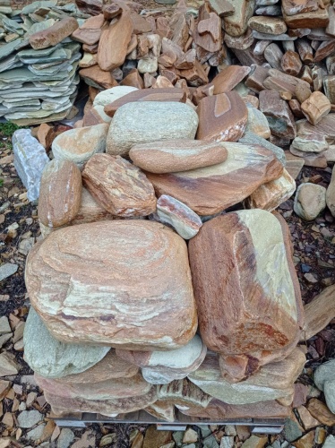 Златолит жёлтый, жёлто-зелёный глыбки и валуны для ланшафтного дизайна купить в Кирове