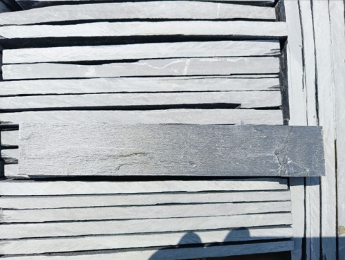 Плитка чёрная из натурального камня фасадная 30 см * 5 см, толщина 7 мм -30 мм купить в Кирове